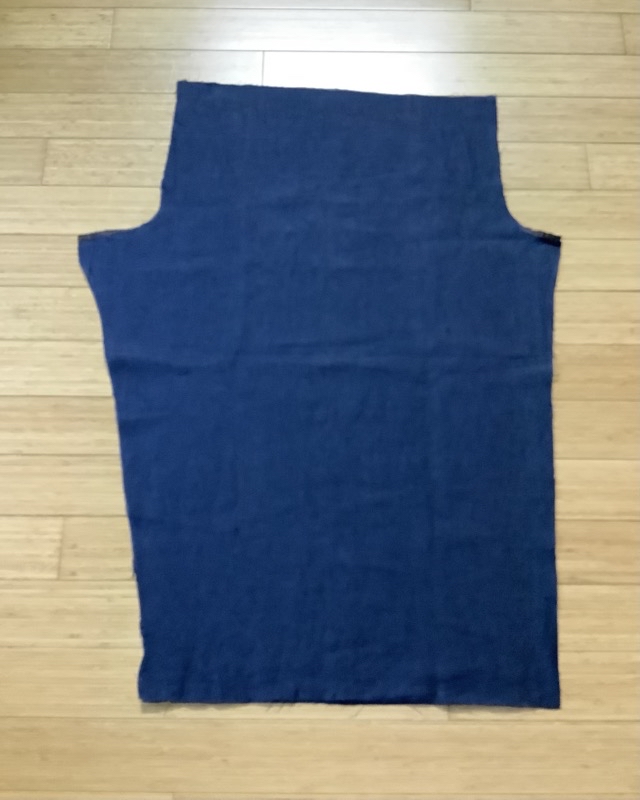 服作りーゴムパンツ股上縫い0