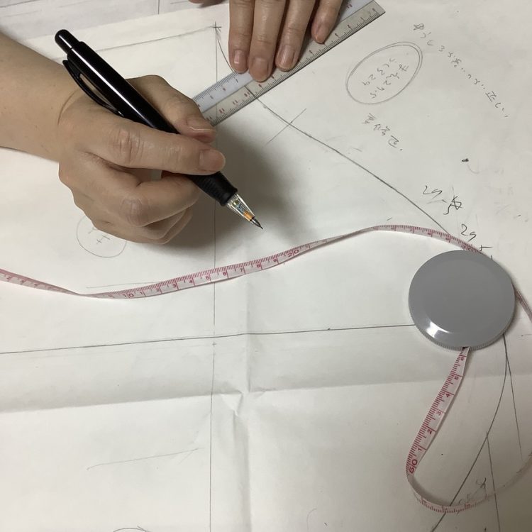 洋裁教室コモノ授業風景４